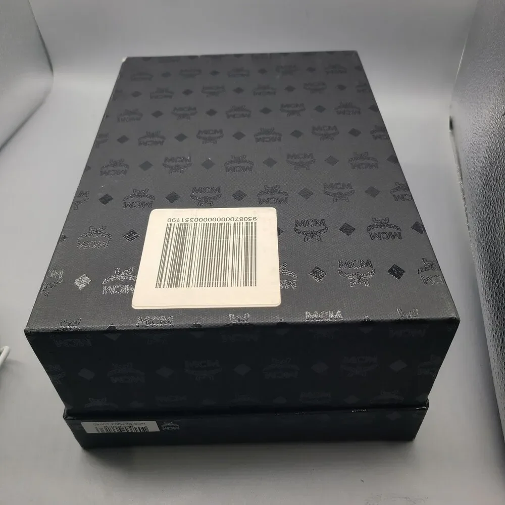 MCM Shoe Box (Empty) Black Logo 12.5